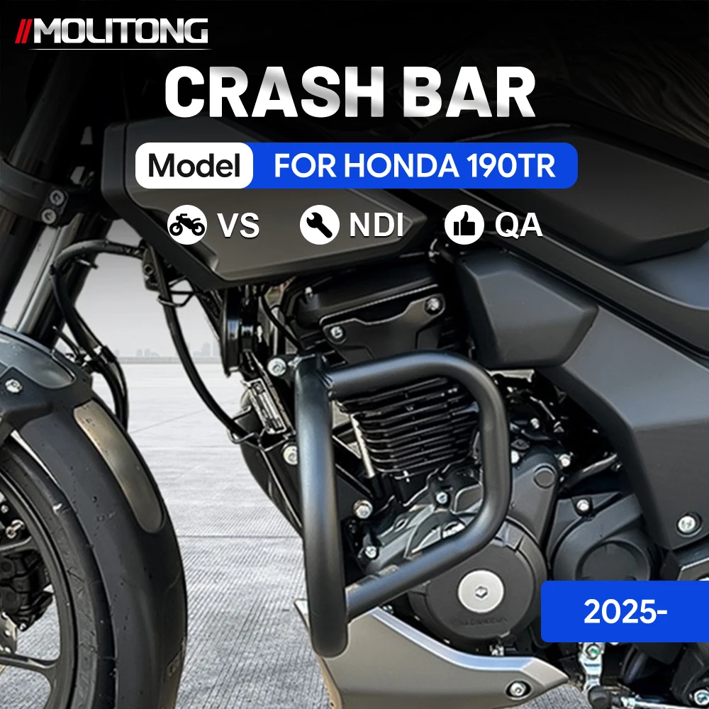 Motorcycle Crash Bar Engine Guard Frame Protector For HONDA CB190TR 190TR 2025 Anti-fall Bumper Modified Accessories
