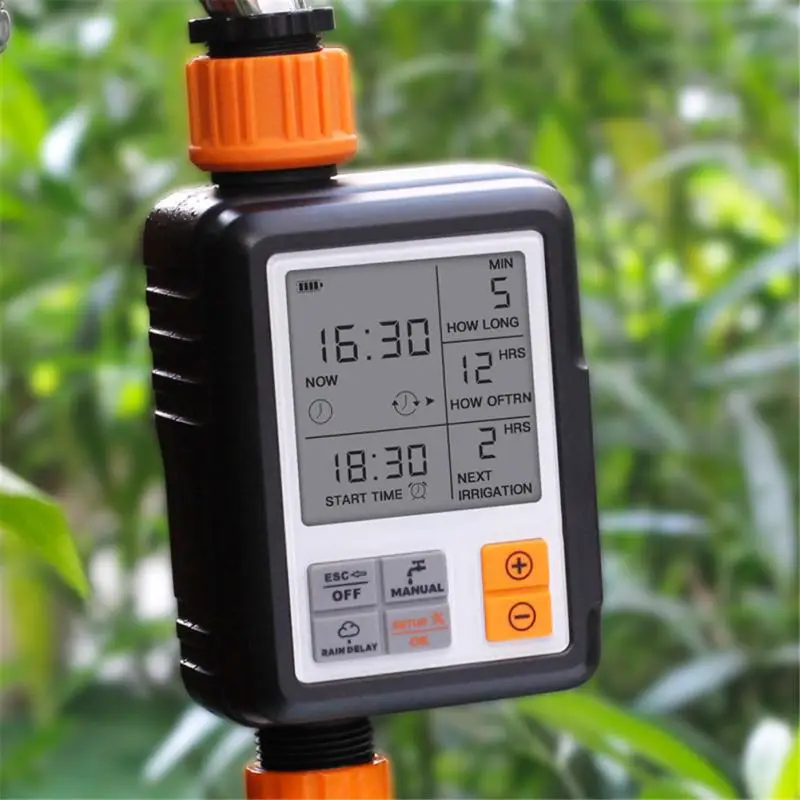 

All Use Digital Water Timer Outdoor Irrigation Automatic Temporizador Inteligeter Garden Accessories Adjustable Programer