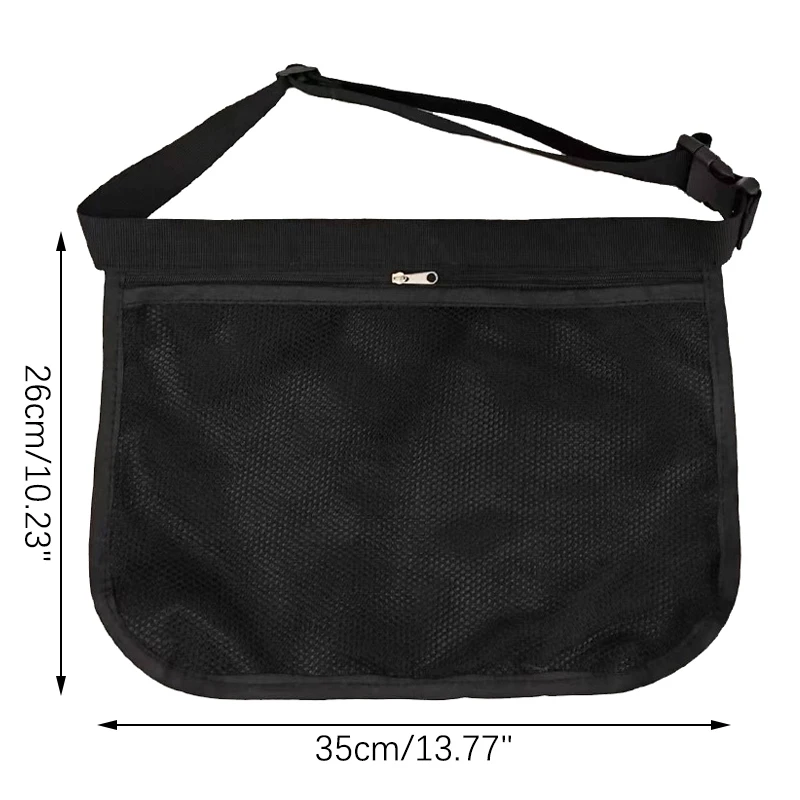 Sac de transport pour balles de tennis, grande capacité, fermeture éclair, rangement pour balles de tennis, sport en plein air, support pour téléphone portable, poudres maillées