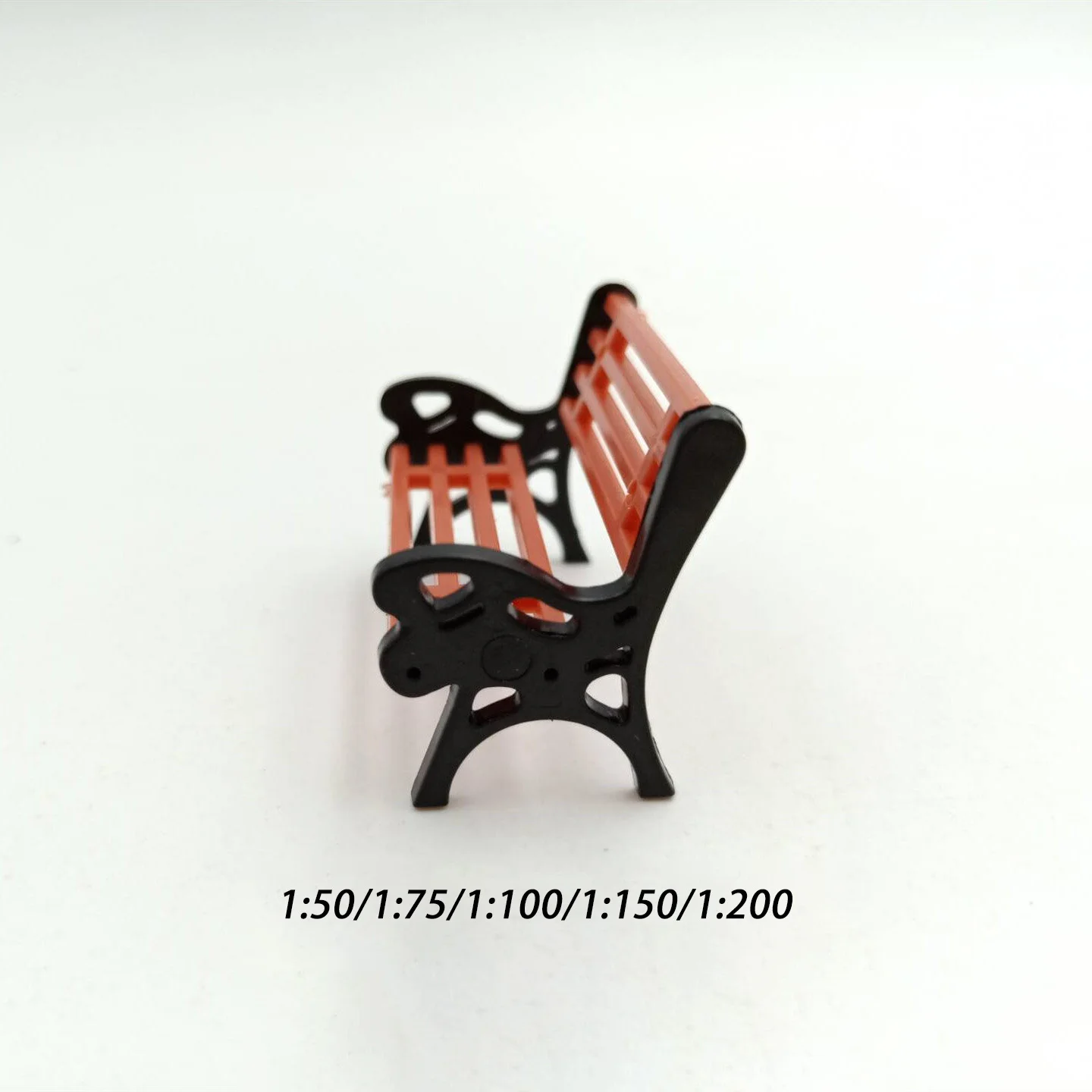 

5Pcs/lot Mini Settee Chair Model Scale 1:200-1:75 ABS Plastic Chair Park Seat For Garden/Railway/Train Layout Diorama kits