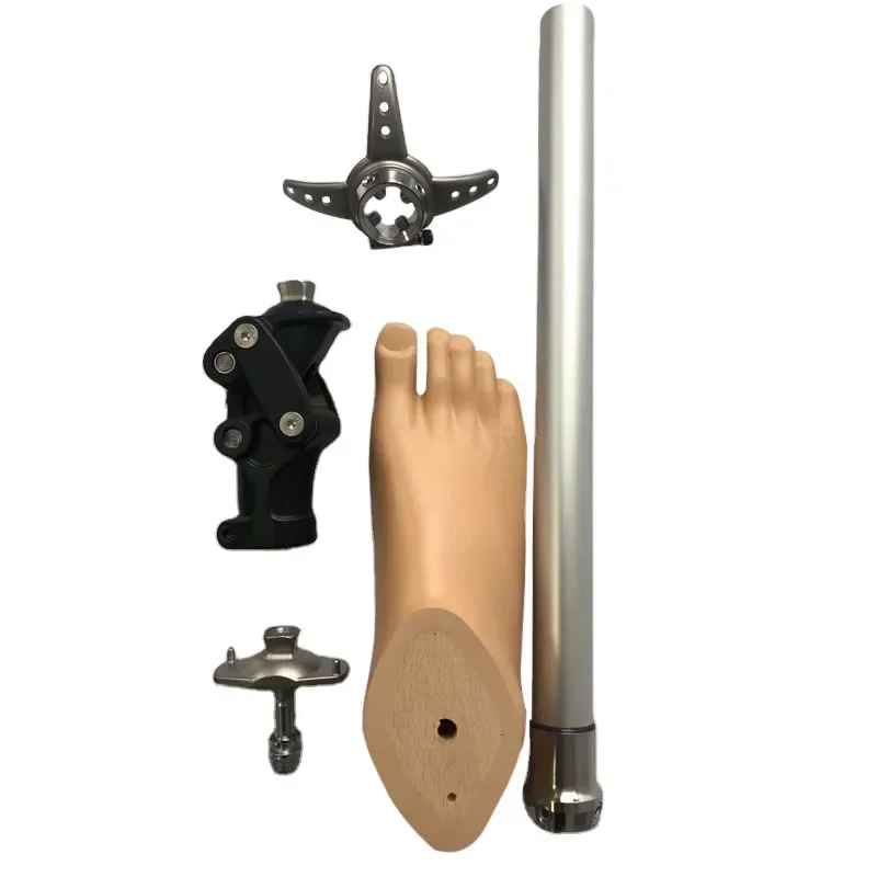 High Quality Medical Above Knee Prosthetic Leg Artificial Limb for Amputee Rehabilitation Walking Daily Training