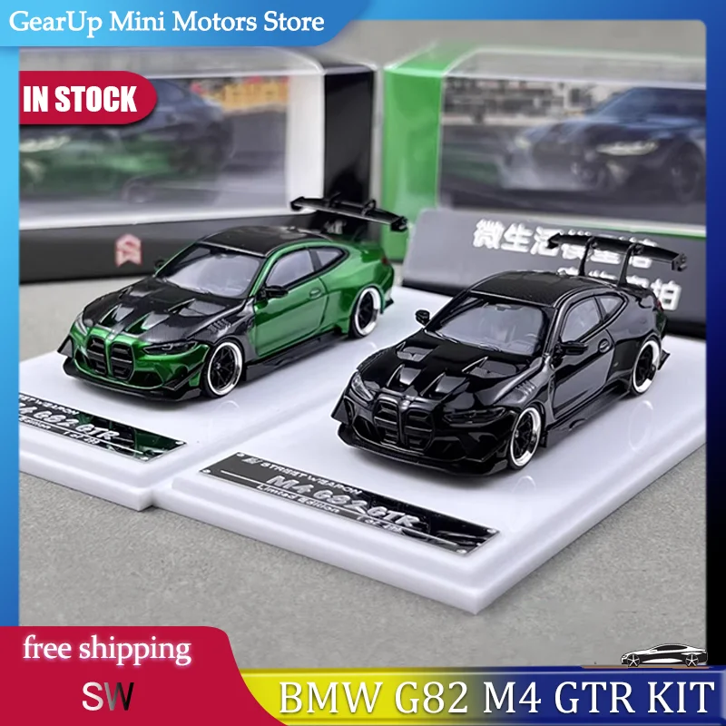 

Новинка в наличии: Sw Tw 1:64 BMW G82 M4 GTR Kit LBWK Special Edition, литая миниатюрная модель из сплава, версия LBWK, игрушка-подарок