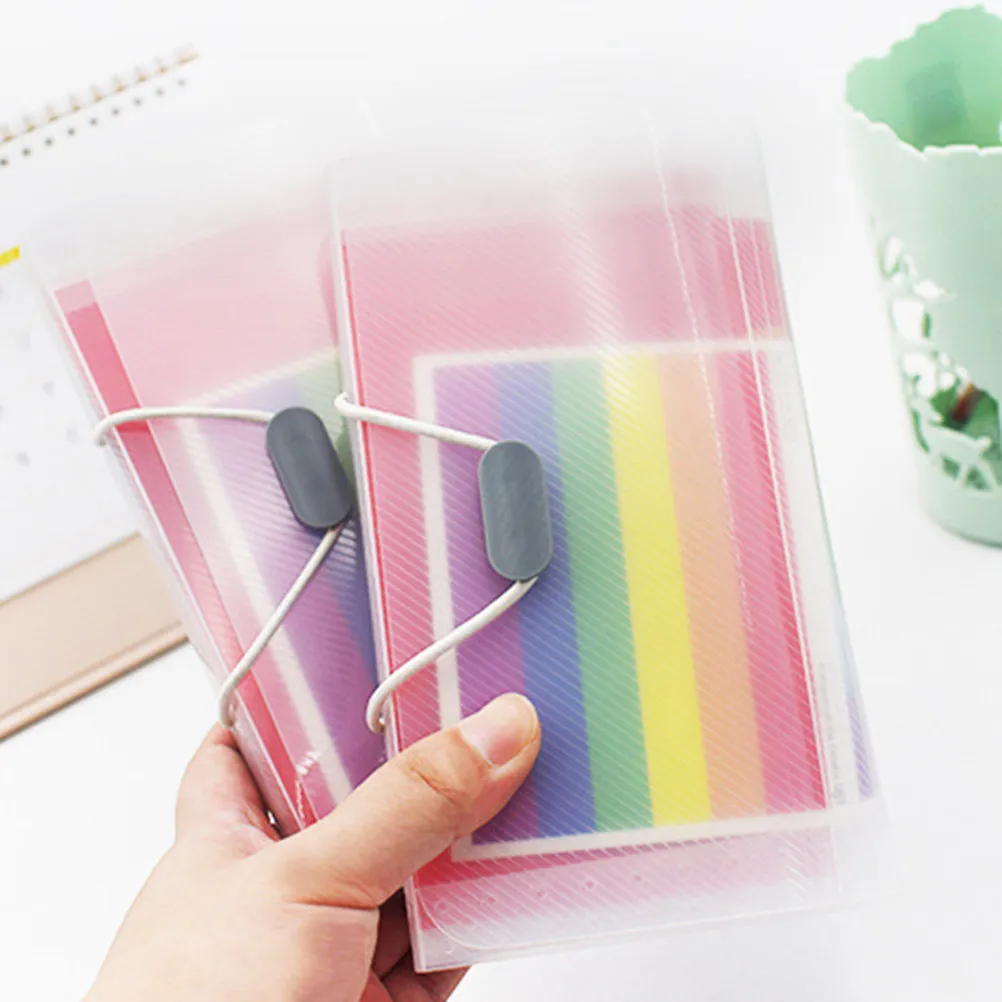 

Папка-органайзер на 13 карманов формата А6, расширяющаяся, с разделителями и эластичной застежкой, из прочного полипропилена, для документов