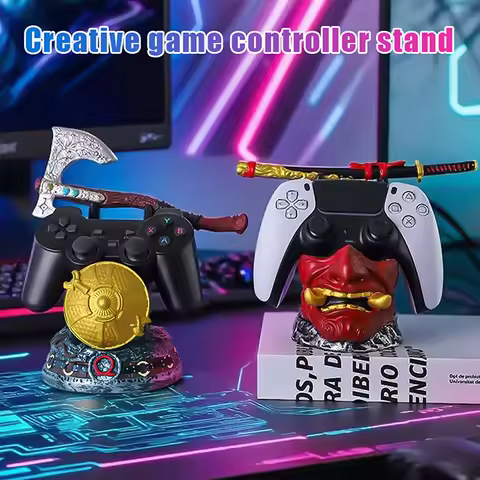 New God of War Game For PS5/Xbox/PS4 Controller Creative Stand Unique Gamepad Holder Desktop Decoration Gaming Accessories