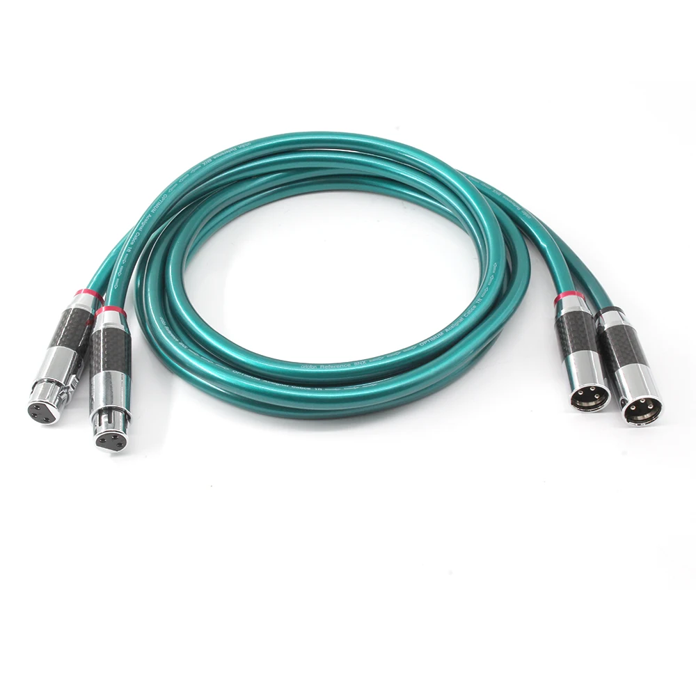 1 Âm Thanh Hi-End HIFI 2 Lõi Đồng Nguyên Chất OFC PCOCC 3 Chân Nữ XLR Đực XLR âm Thanh Cân Bằng Cáp Dây Line