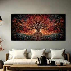 Abstract Tree of Life diyd diamond painting cross stitch kits large size diamond mosaic art full square round drill crafts