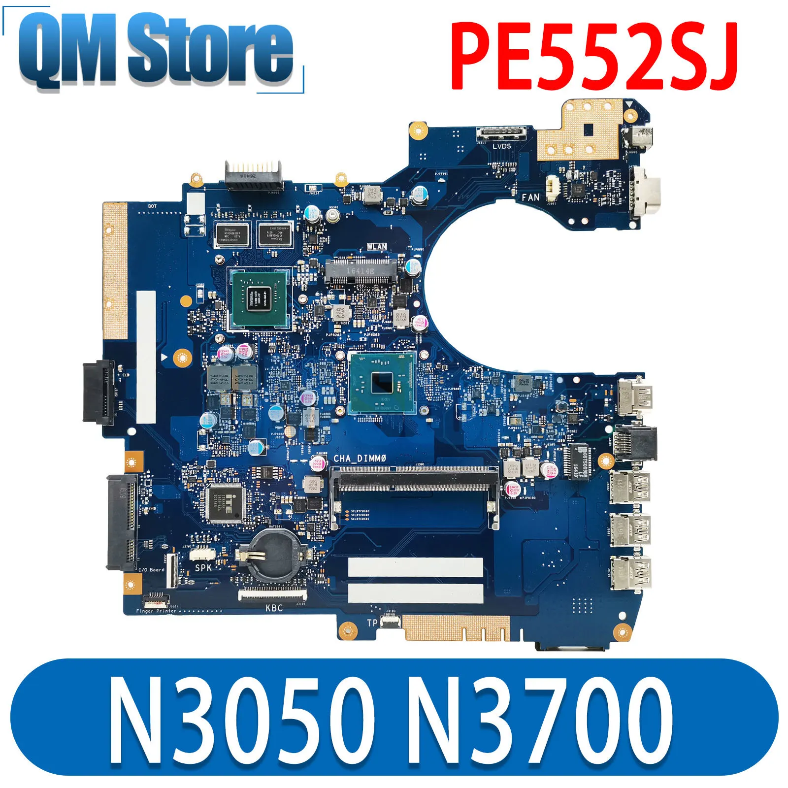 

P552S Mainboard For ASUS Pro552SJ Pro552SA PE552SJ P552SA PX552SA P552SJ PE552SA PX552SJ Laptop Motherboard N3050 N3700 DDR3L