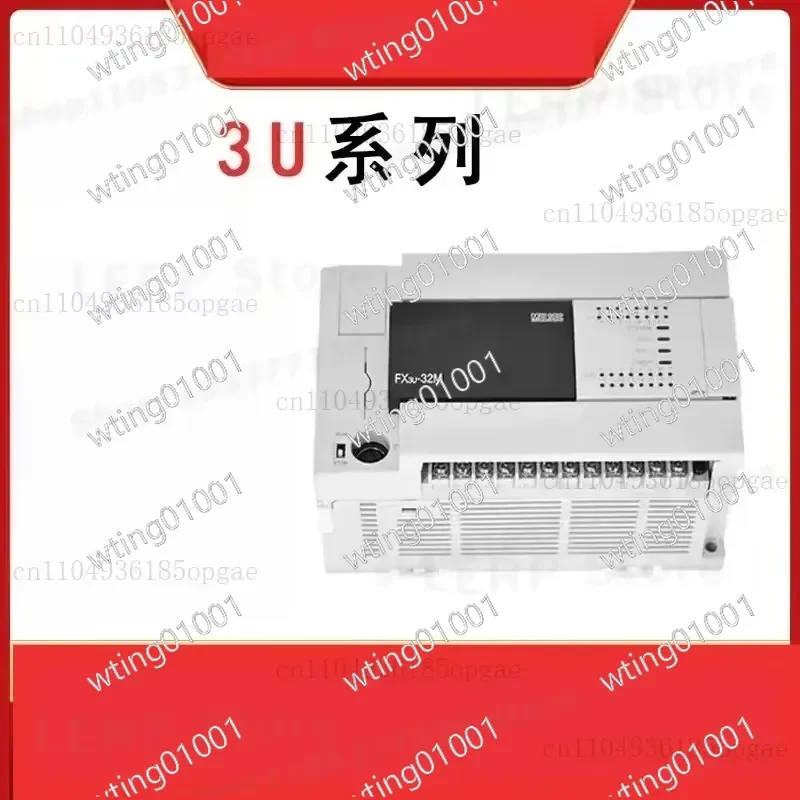 for FX3U PLC Controller 16 32 48 64 80 128 MR MT ES A Programmable Logic Module High Stability Industrial Automation Control