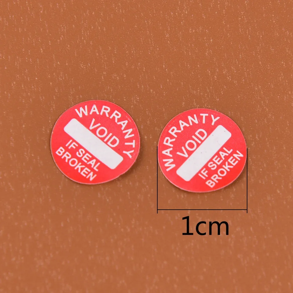 2000pcs/batch, warranty label, sticker, invalid if seal is broken, diameter 1cm, free shipping