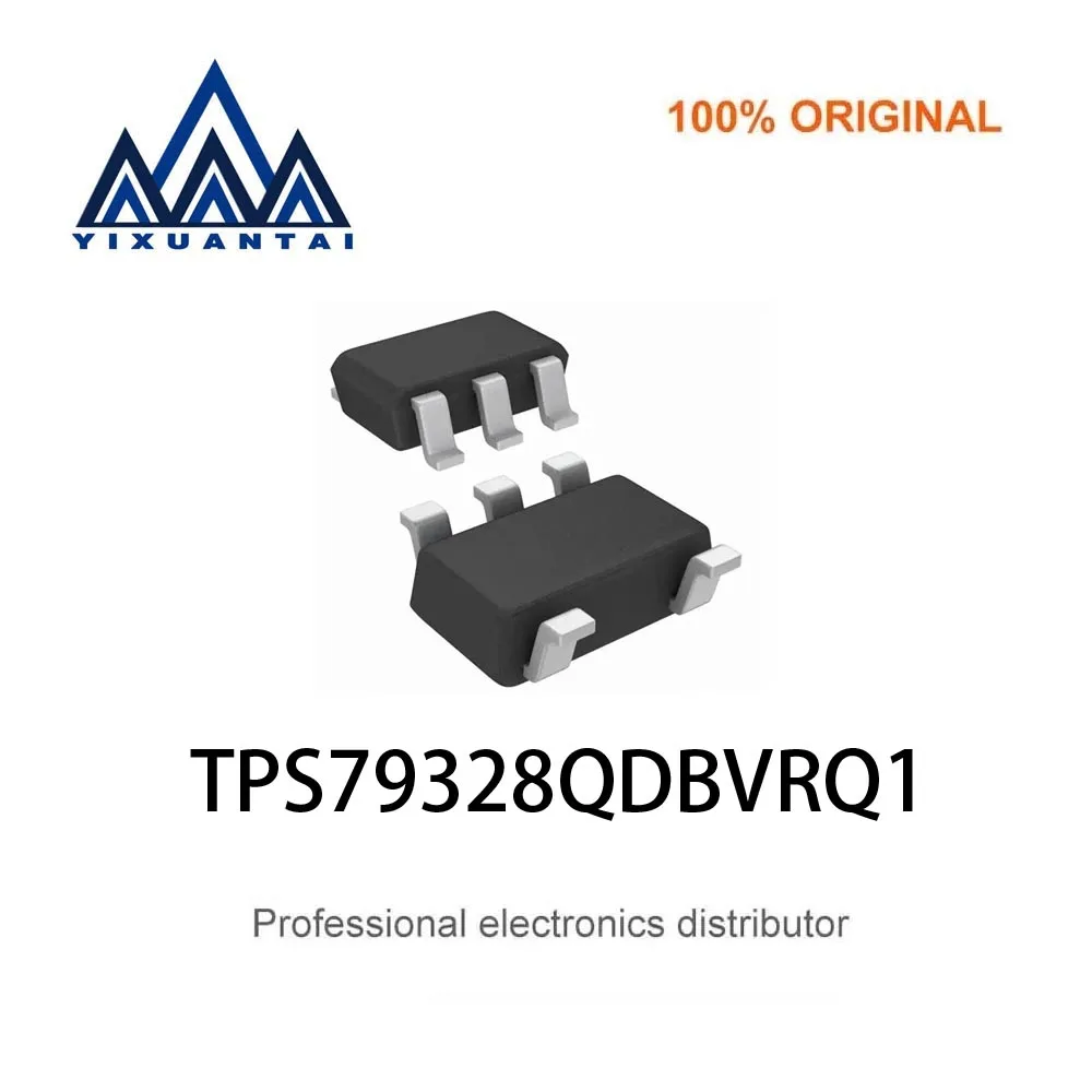 10pcs/Lot  TPS79328QDBVRQ1 TPS79328QDBVR  TPS79328Q Marking PGX1 【IC REG LDO 2.8V 0.2A SOT23-5】New