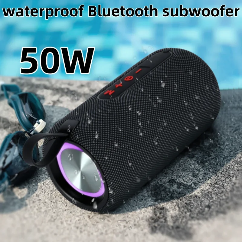 

Compatible Woofer Portable Music Player Cool Breath Light 5.0 Loudspeaker Outdoor Sport Soundbar Caixa De Som Bluetooth Speaker