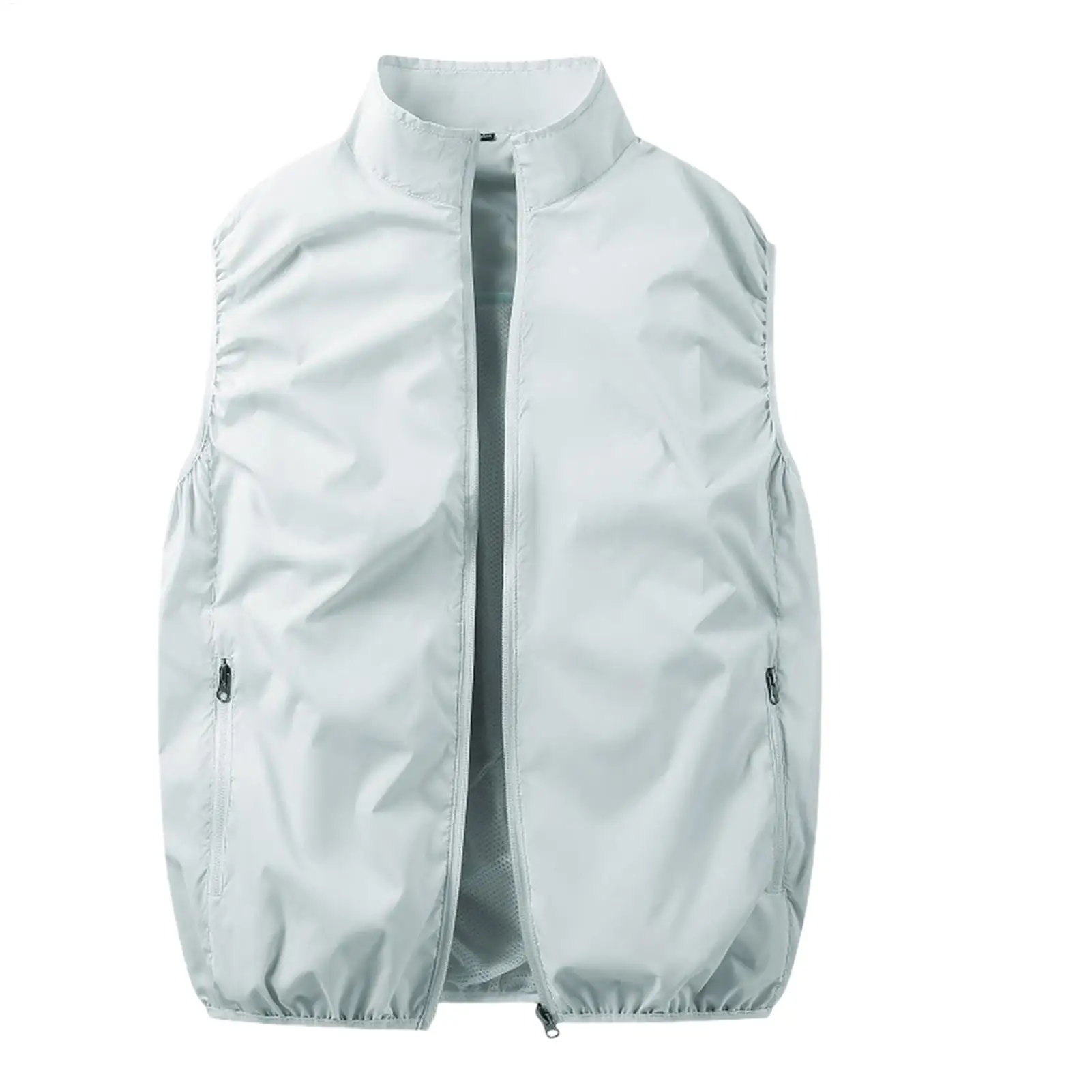 

Cooling Vest Reusable Sleeveless Jacket Male Heatstroke Prevention And Cooling Fishing Vest With Fan,Cooling Fan Clothes