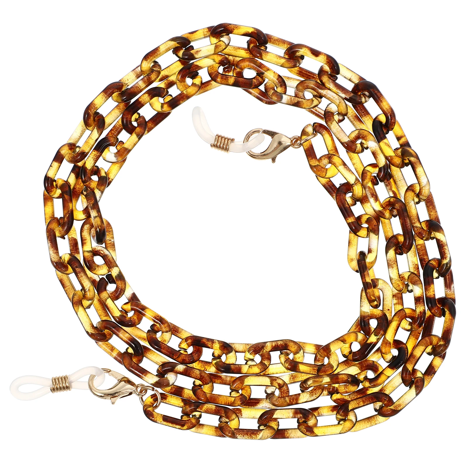 

Acrylic Eyeglass Chain Sunglasses Anti-drop Holder Beaded Brown Child Size Durable Practical Random Style Non-slip