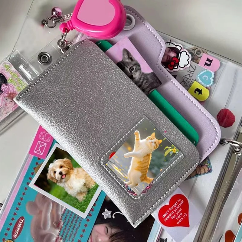 1 قطعة النساء الرجال الموضة رقيقة جدا جواز السفر حامي حامل البطاقة حافظة للبطاقات PU حامل جواز السفر محفظة بطاقة الهوية الائتمانية #4