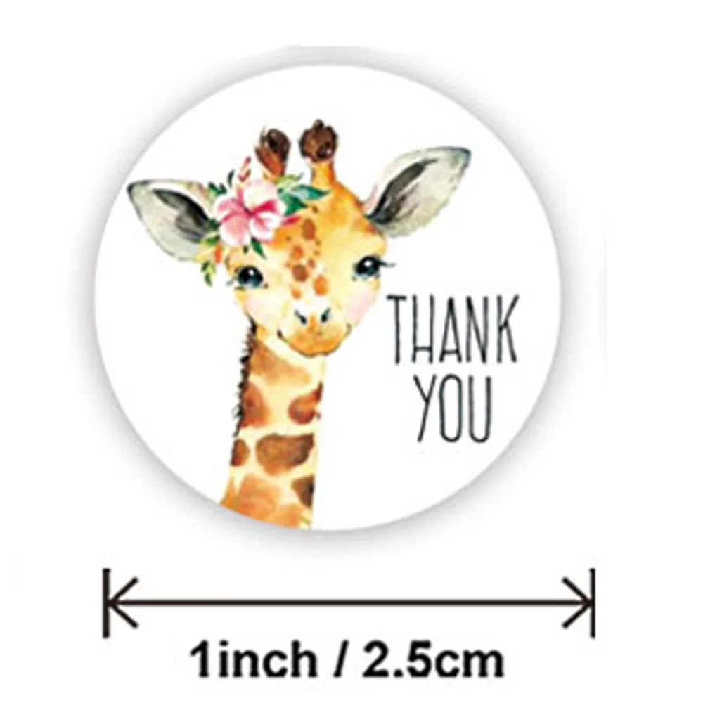 50-500 Pcs Teacher Reward Sticker 1inch Fun Motivation Cartoon Animal Stickerfor School Teacher Student Stationery Stickers Kids