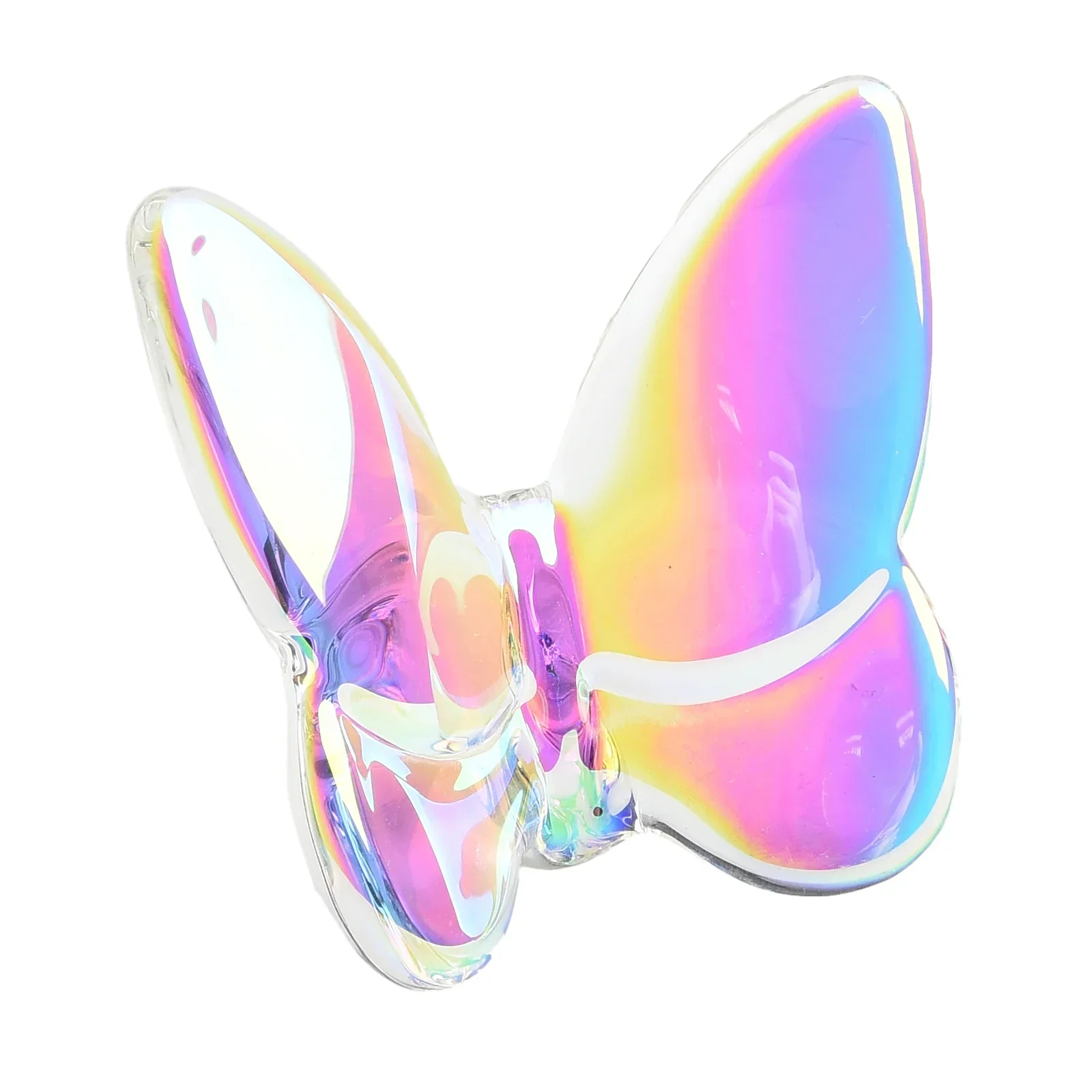 

Colored Glaze Crystal Butterfly Ornaments Home Decoration Crafts Holiday Party Gifts Mariposas Decorativas Ornaments Home Decor