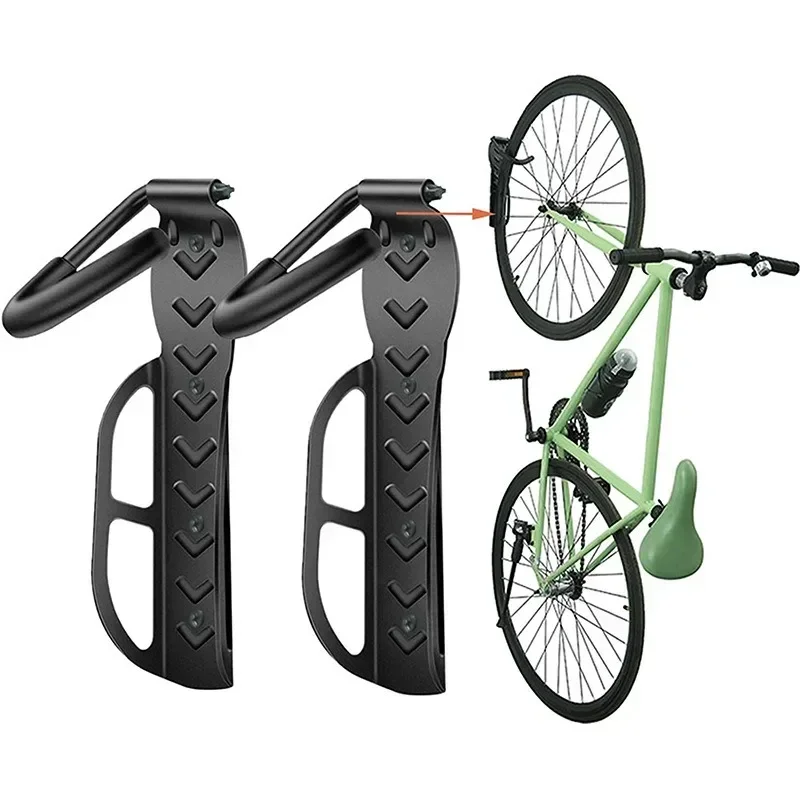 AliExpress NONE Bike Stand Wall Mount Bicycle Holder Mountain Bike Rack Stands Steel Storage Hanger Hook Mounted Rack Stands Bicycle Accessories
