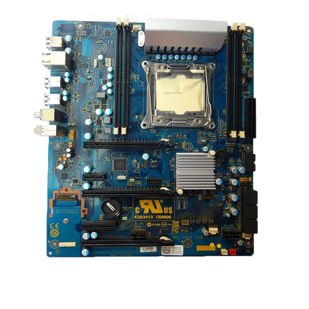 

Desktop PC Motherboard For DELL Alienware Area 51 R2 A51 X99 LGA2011 XJKKD FRTKJ MS-7862 Mainboard