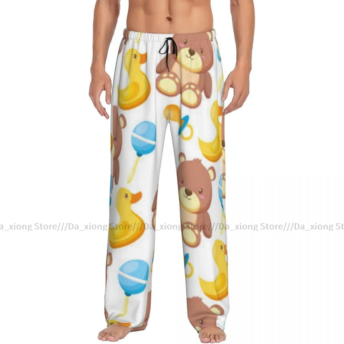 Bear Duck Mens Pajamas Pyjamas Pants Lounge Pants Sleep Bottoms