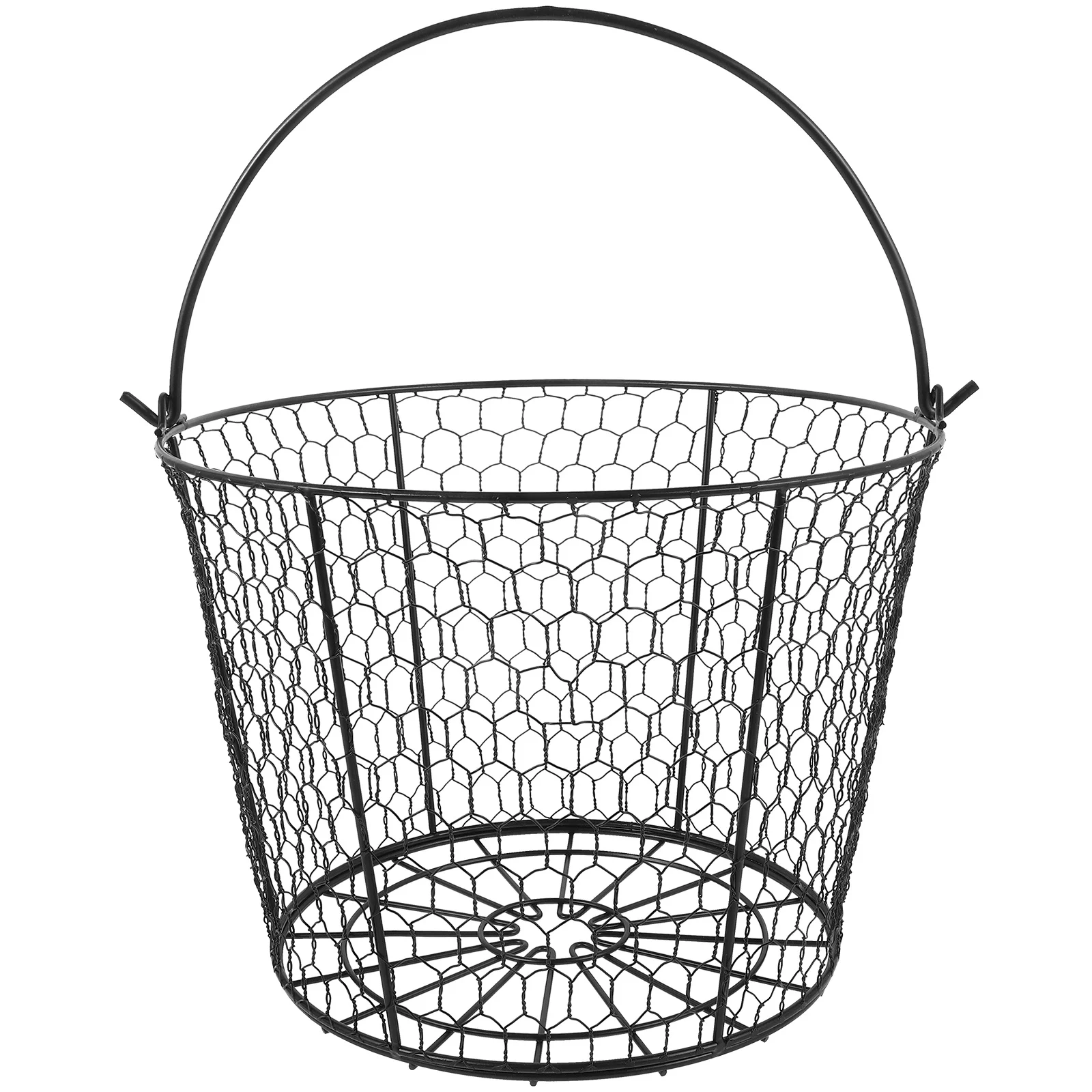 سلة تخزين كرة الجولف من الفولاذ المقاوم للصدأ، حاوية معدنية متينة محمولة لنطاقات القيادة والمدارس والفناء الخلفي