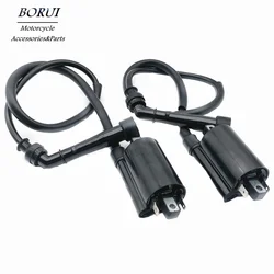 2Pcs Motorcycle Performance Parts 12V Ignition Coil Ignite System Unit For Kawasaki EN500C Vulcan 500 Ltd 1996-2009