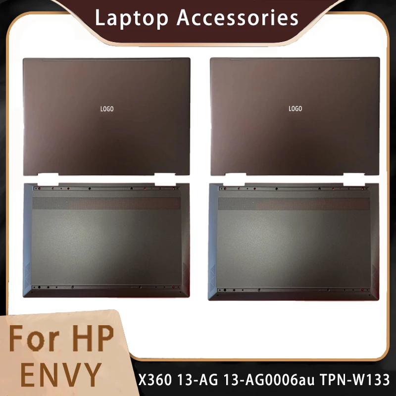 New For HP ENVY X360 13-AG 13-AG0006au TPN-W133;Replacemen Laptop Accessories Lcd Back Cover With LOGO 609939-001