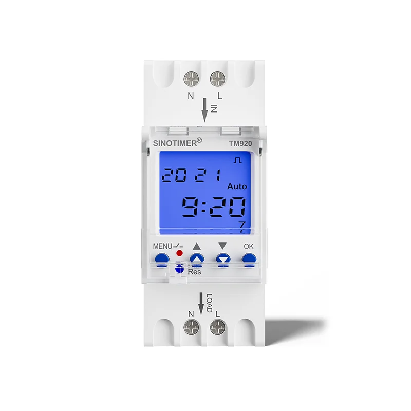 High Quality 3 Functions Into 1 Body Calendar Display Programmable Time Switch with Pulse and Countdown Functions