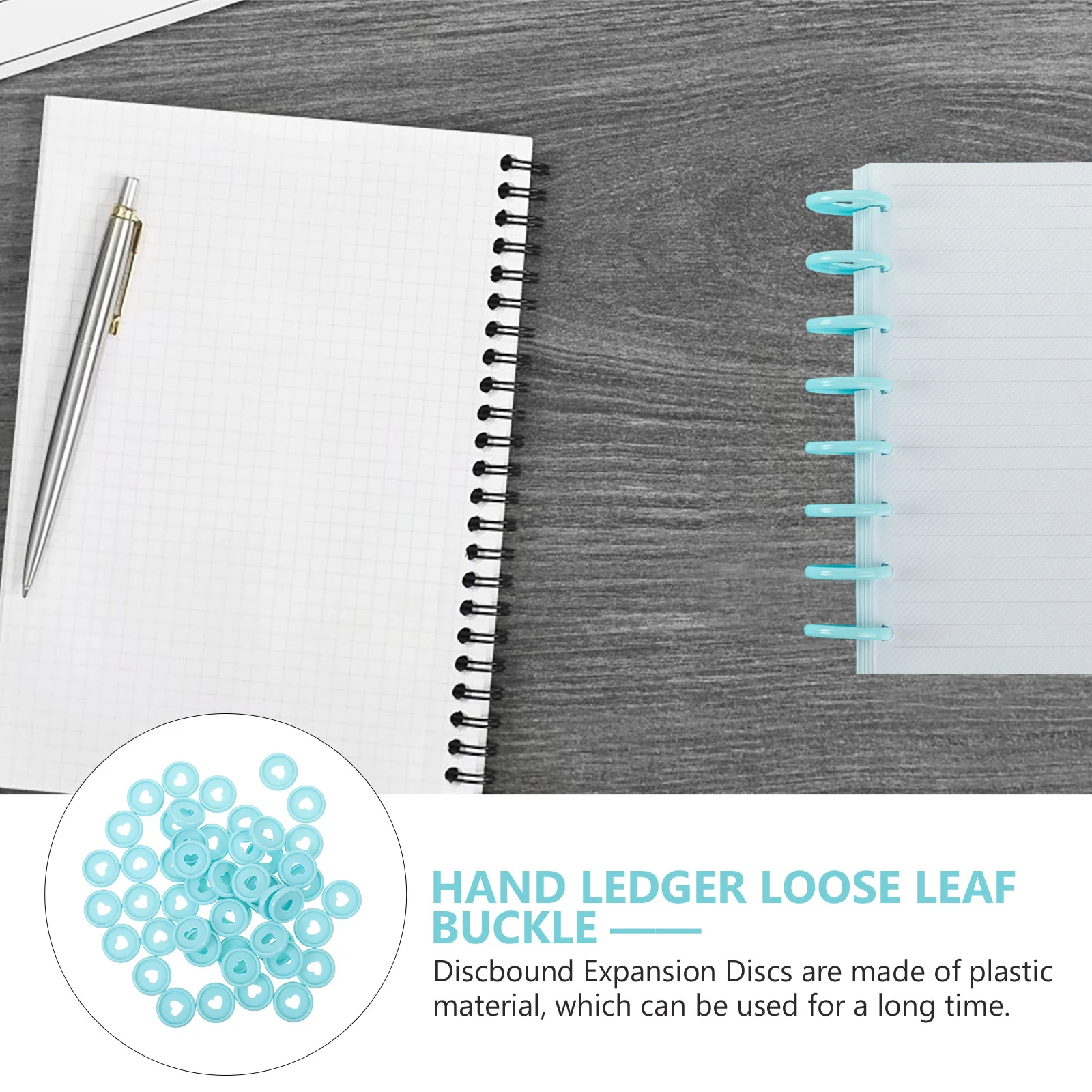 Binder Discs Notebook Binde scheiben Planer Binden Discs Lose blatt Binder Discs Tages planer Schule Studie Rund binder