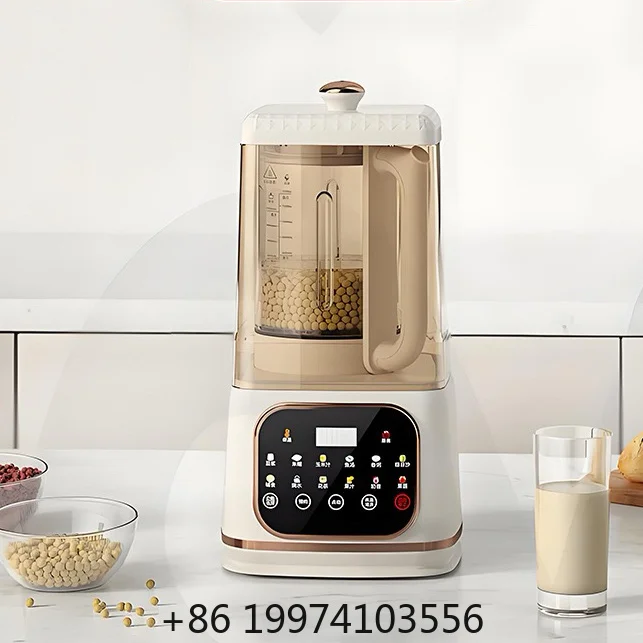 Automatic Silent Heating 12-Speed Multifunction Blender with Heat Preservation for Household Soy Milk Juice & Smoothies