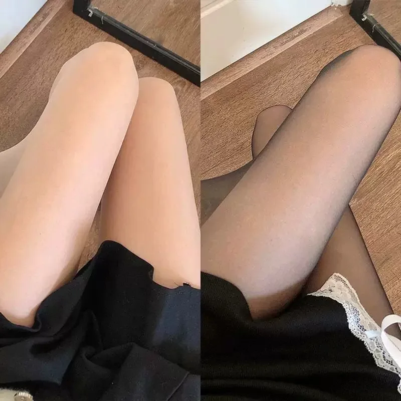 Women High-quality Sheer Nude Seamless Pantyhose Ultra Thin Translucent Tights Lady Female Hosidery Silk Sexy Lady Medias Mallas