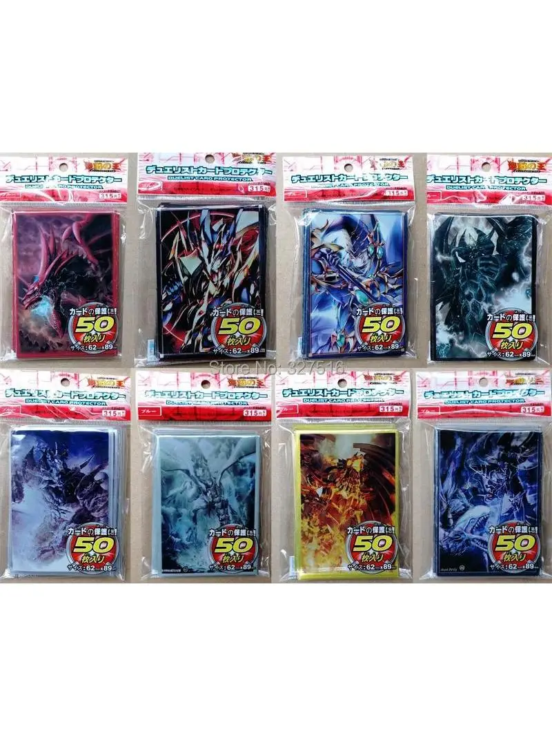100 sztuk/partia (2 paczki) yu-gi-oh! Cosplay Yugioh Dark magik Girl Anime karta gier planszowych rękawy karty bariera etui ochronne na karty — zdjęcie 2