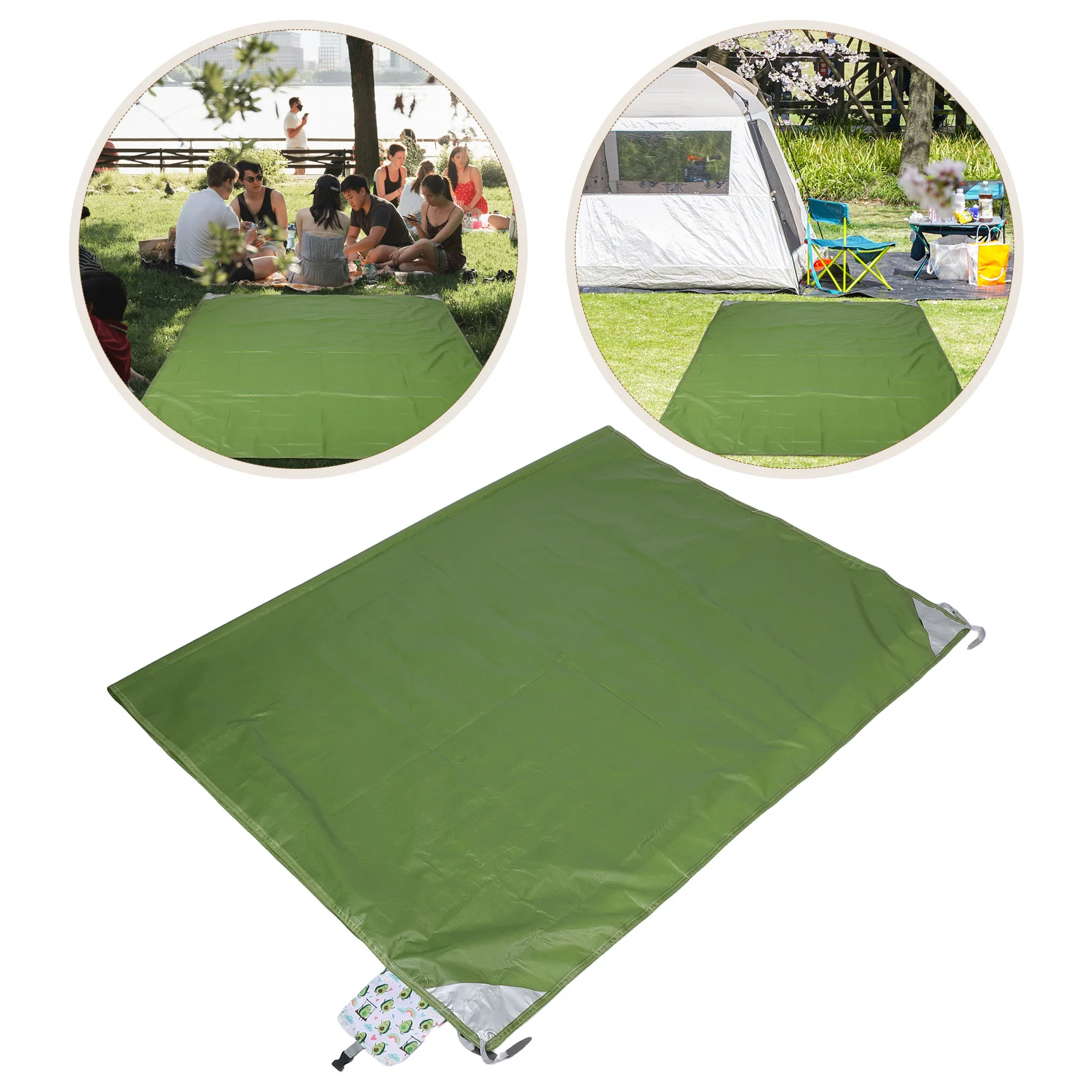 

Portable Picnic Blanket Foldable Large Waterproof Camping Mat Sandproof Beach Park Outdoor Travel Blanket Lawn Park Accessories