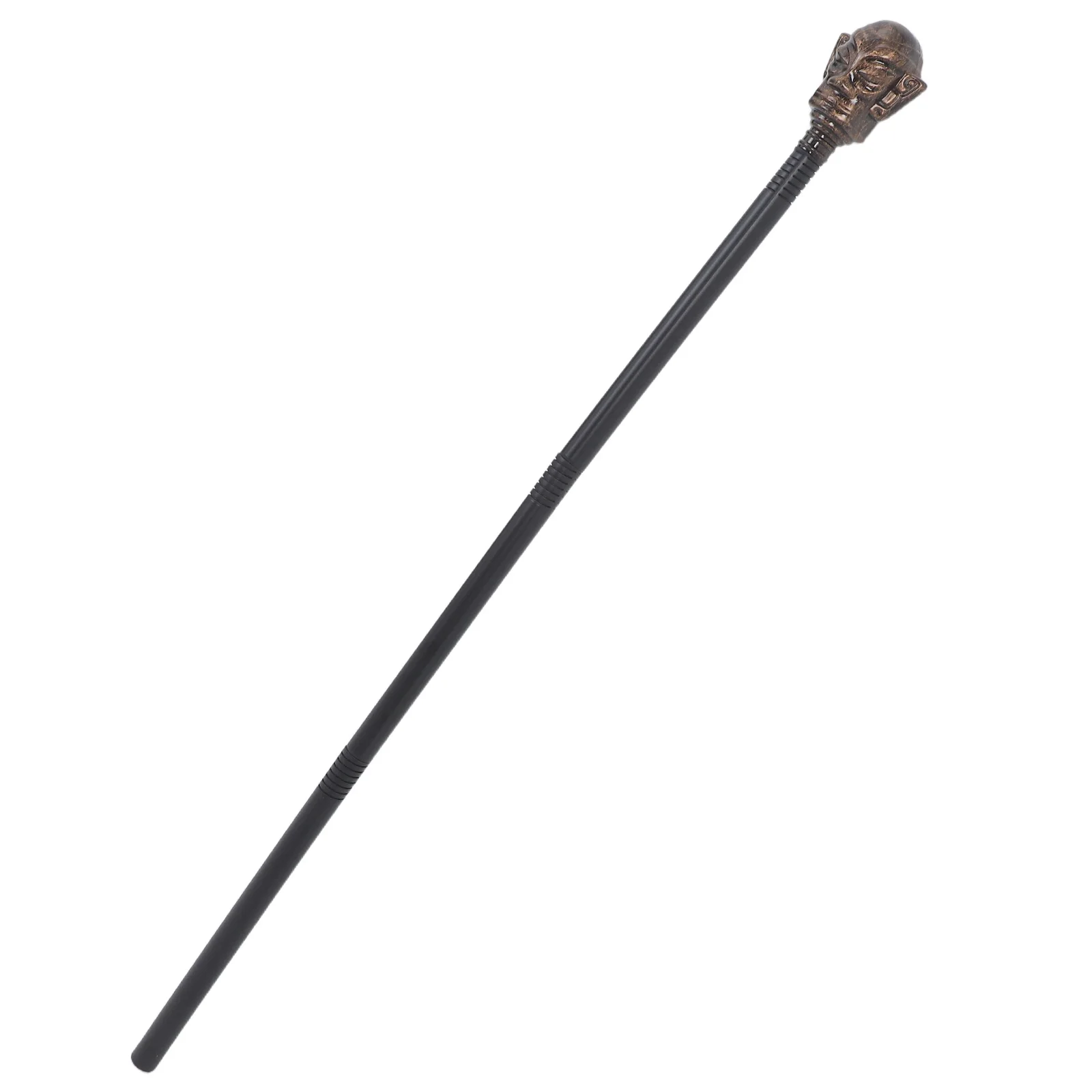 

Halloween Cosplay Staff Prop Plastic Walking Cane Adjustable Length Easy Assembly Safe Costume Accessory Scepter Role