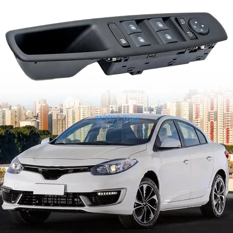 37JE Parking Window Closing Panel 12V ABS Housing for Car Door Button Repair, Daily Lift Response Service, Single Assembly for