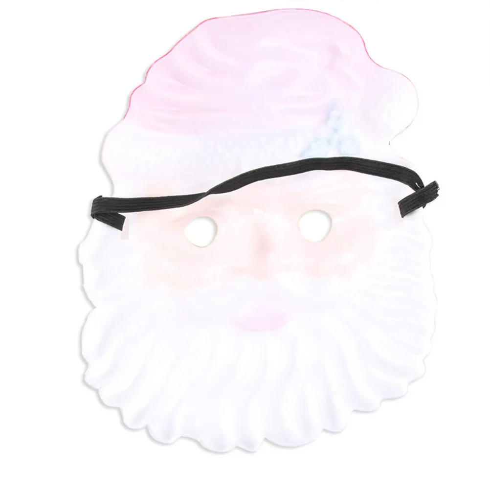 

5 Pcs Enhances Masks Realistic Face Funny Santa Halloween The Christmas Decor Claus