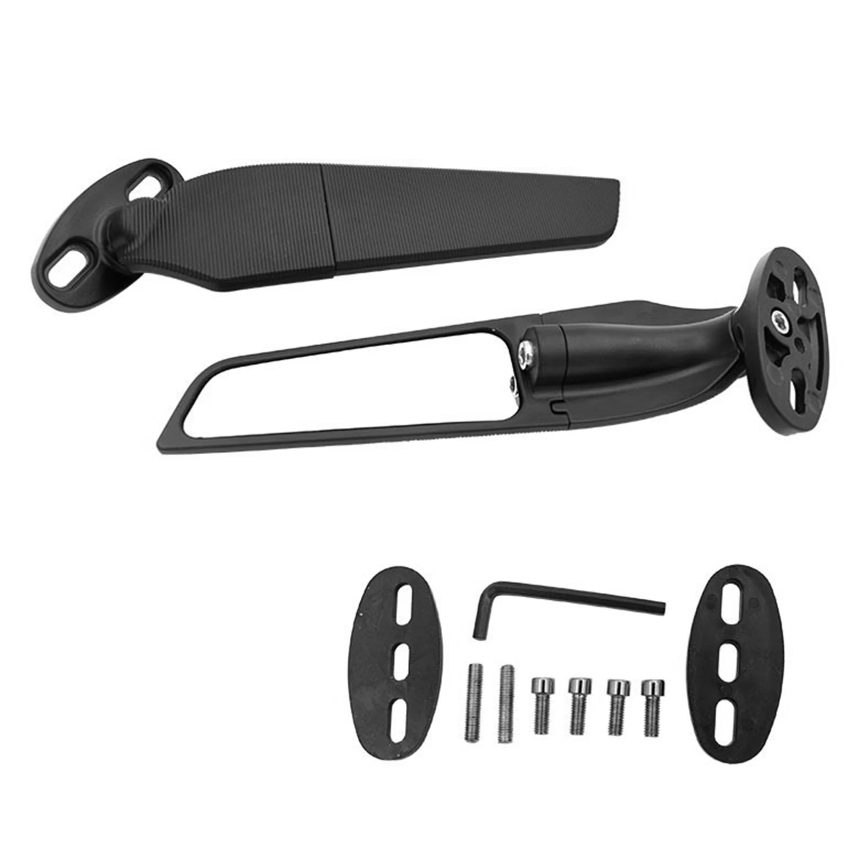 High-Quality Motorcycle Mirrors Modified Wind Wing Adjustable Rotating Rearview Mirror For R15 R25 R3 R1 R1S R6 R6S V2 V3