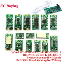 HC-05 HC-06 HC-25 HC-09 HC-04 HC-12 HC-08 HC-02 HC-42 WIFI RF Wireless Bluetooth-compatible BLE Master-slave Module HC05 HC06