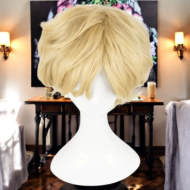 Haruka Tenoh Sailor Moon Sailor Uranus Anime Cosplay Wig Character Fake Hair