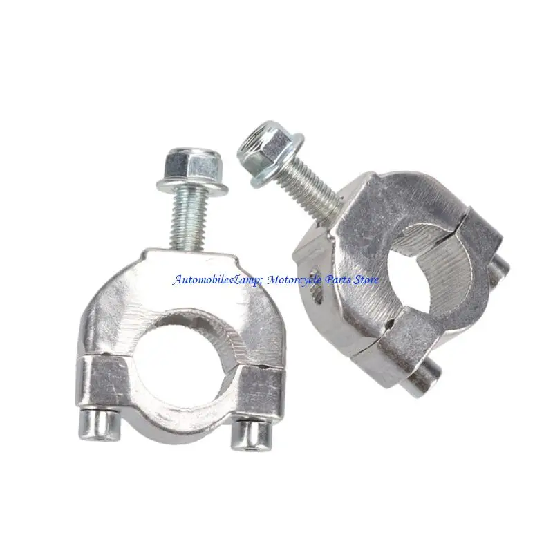 H7BD Quick Install Handlebar Fixing Block For 22mm 7/8'' Motorcycles Handlebar Mount Clamp Risers Replacement