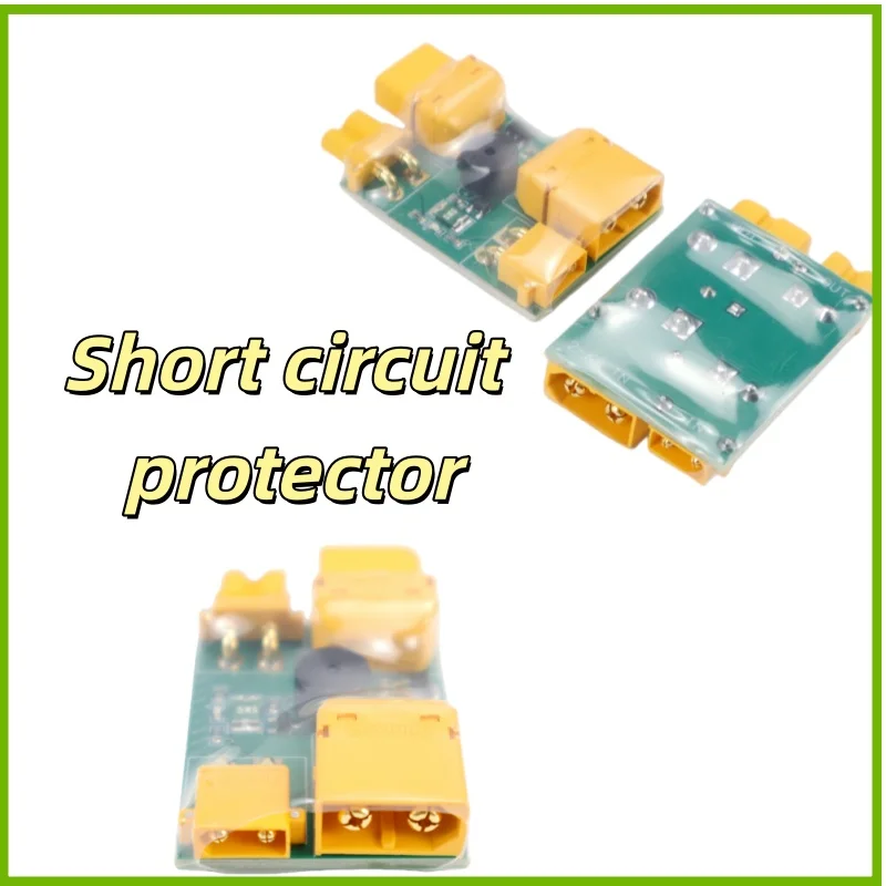 2-6S XT30 / XT60 Smart Smoke Stopper Fuse Test Safety Plug Short-circuit Protection Plug Circuit for RC FPV Racing Drone