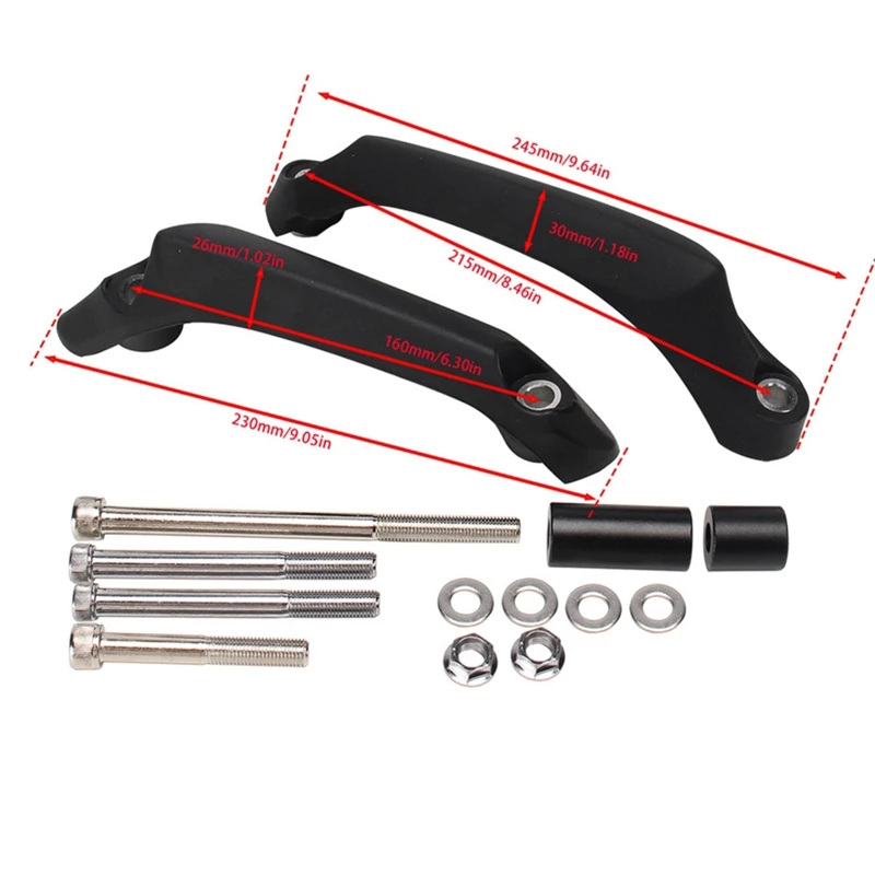 Motorcycle Frame Sliders Crash Falling Motorcycle Frame Protector for 765RS 765R 675R Motorcycle Accessories