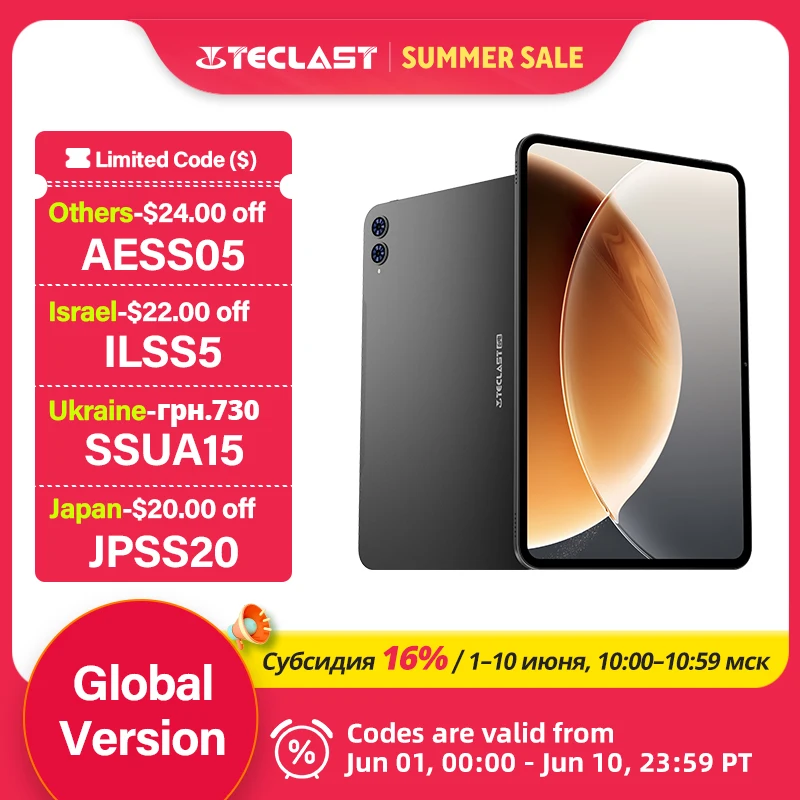 Teclast T65 Tablet 13.4