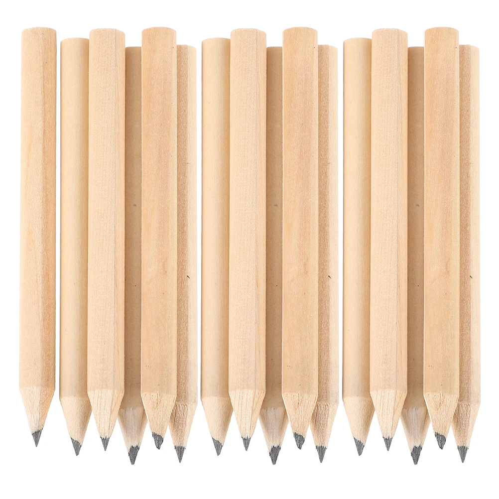 

100 pcs Golf Pencils Pre Sharpened Wood Short Pencils Ideal Recording Tools Design Various Tasks Pencil Writing