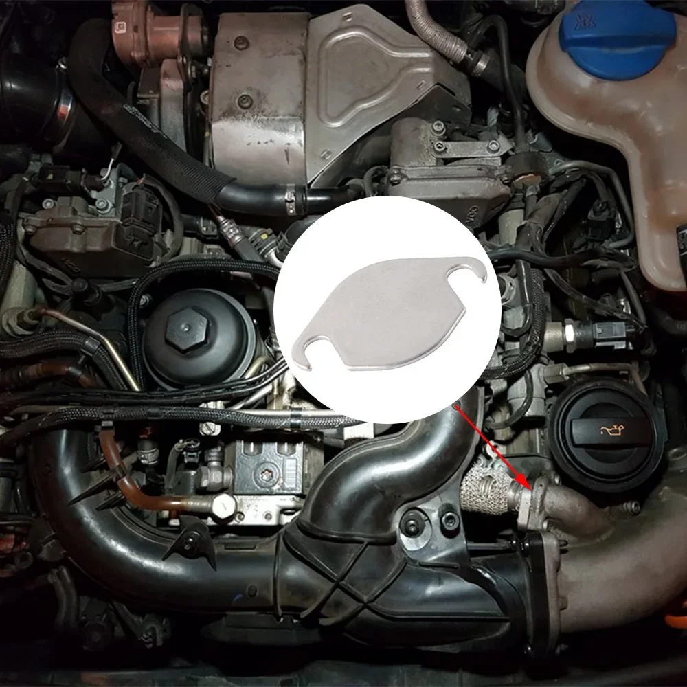 1 PCS Stainless steel valve gaskets for VW Audi 2.7, 3.0 TDI engines view 6