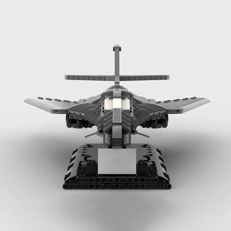 سلسلة عسكرية Moc اللبنات 1:72 مقياس B-1B لانسر منفذها نموذج التكنولوجيا الطوب لتقوم بها بنفسك تجميع طائرة لعب طفل الأطفال
