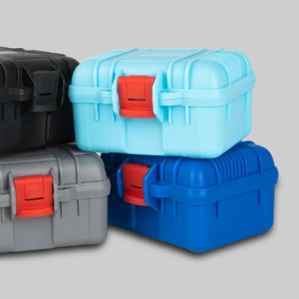 Plastic Watch Travel Case Portable Waterproof Bracelet Storage Box 1 Slot Shockproof Jewelry Storage Case Safety Toolbox