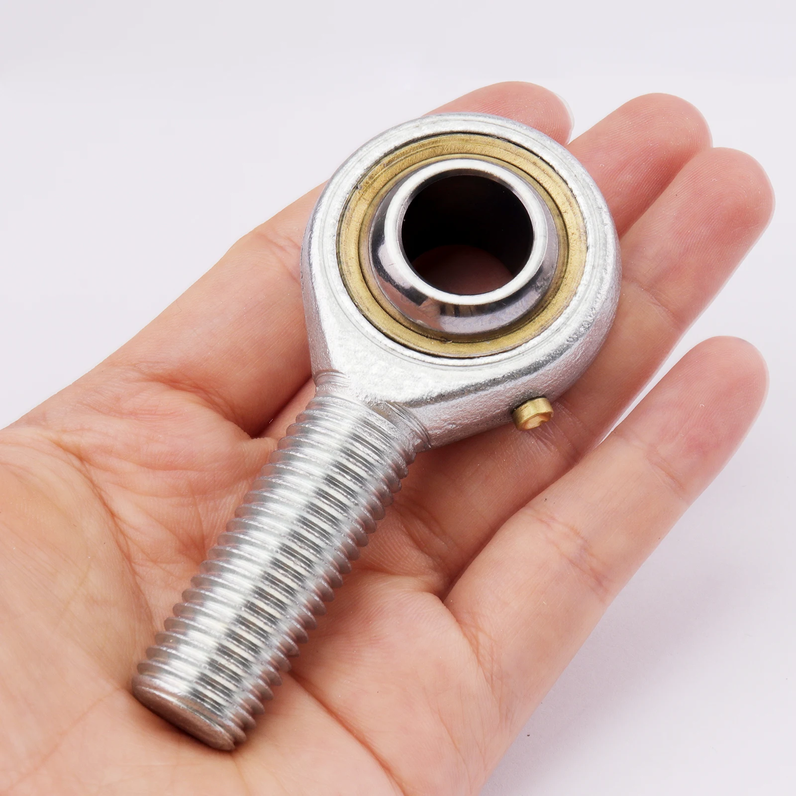 

1PCS POS Rod End Joint Bearings 6mm/8mm/10mm/12mm/16mm/18mm Male Right Hand Threaded Metric Spherical Plain Bearing