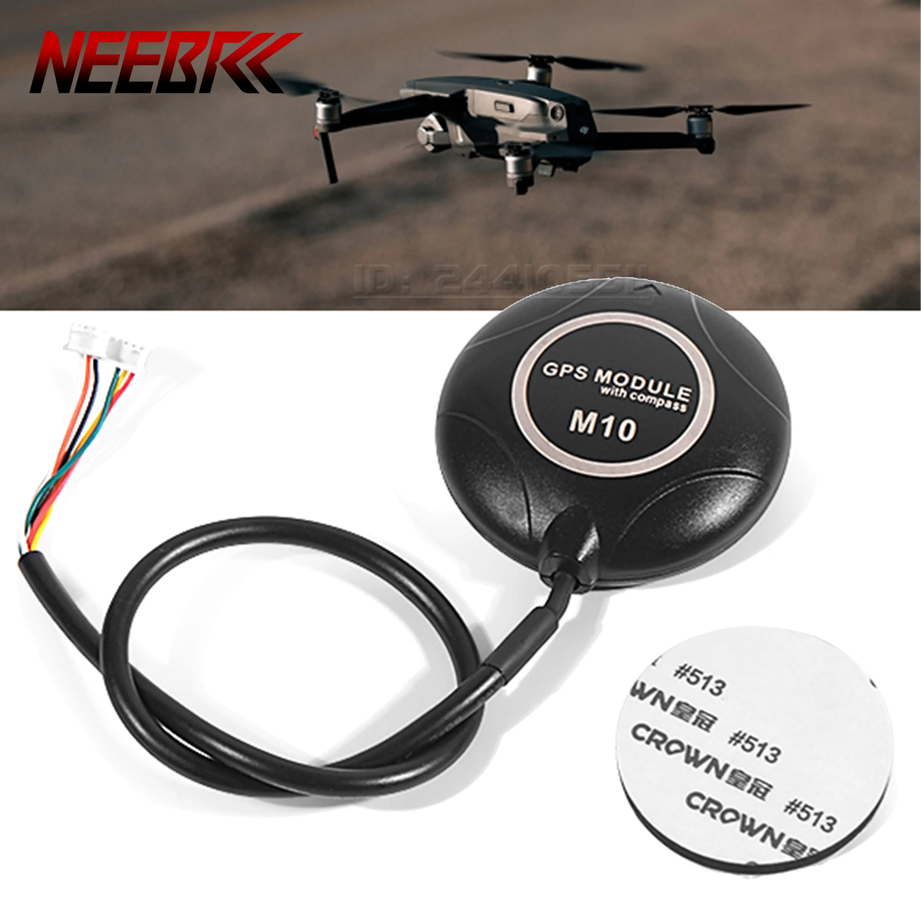 

PIX M10 GPS Module IST8310 Compass 4.7-5.2V GNSS for RC Model FPV Racing Drone Airplane Aircraft FC Flight Controller Toy Part