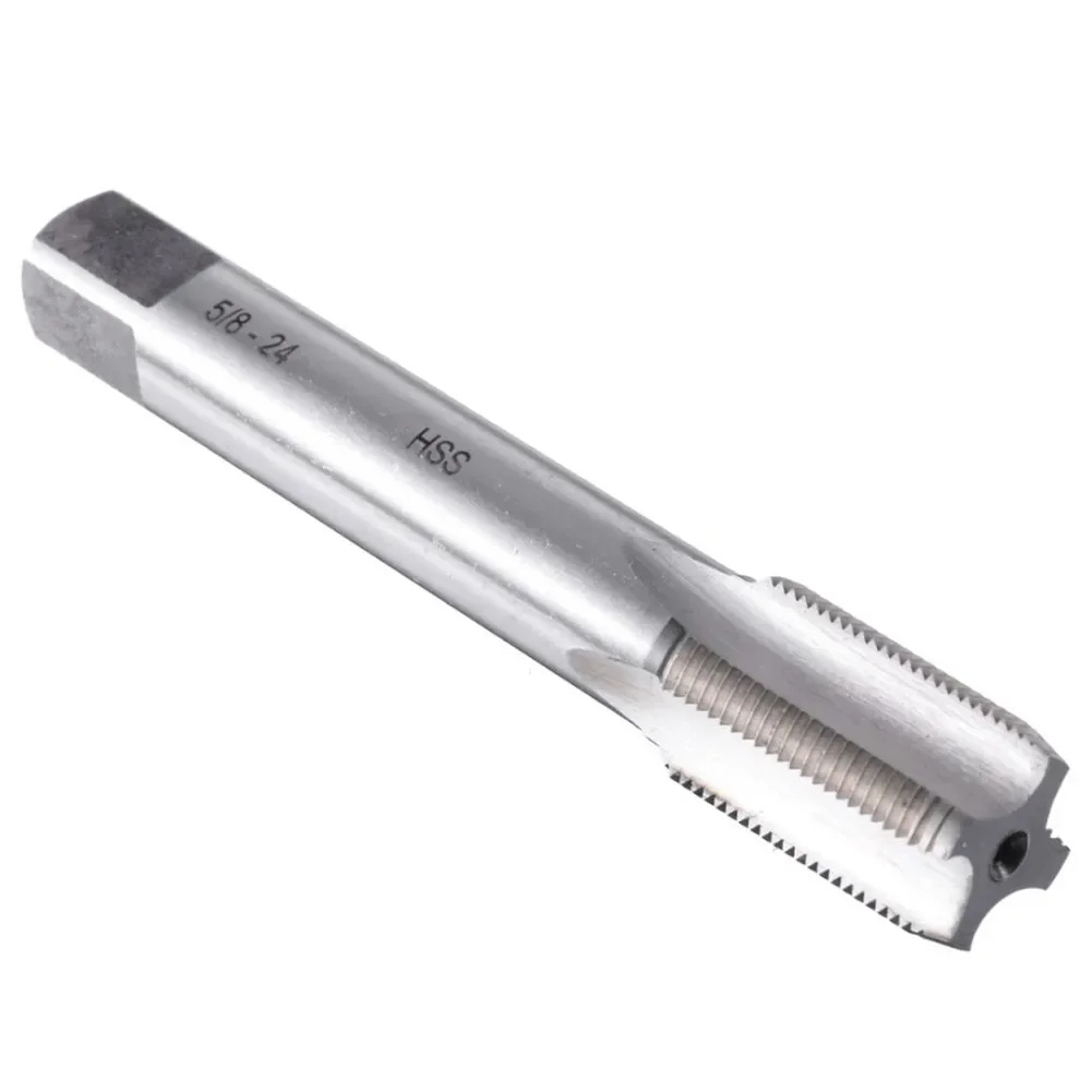 HSS Thread Tap 5/8 24 Right Hand Designed for Male and Female Thread Restoration Suitable for Various Metal Types