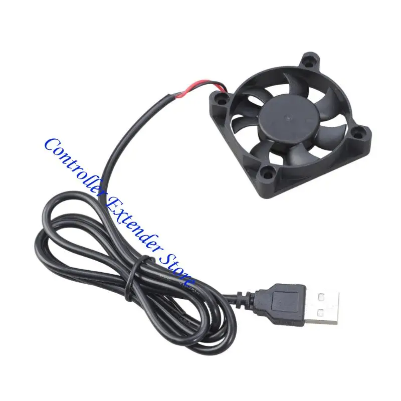 

N84B Router Cooling Fan PC Box Quiet 5V USB Power 50mmx50mmx10mm Cabinet Cooling